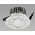 15w White Dimmable Led Downlight With 60° Lens For Project Lighting Cp-11036db In White